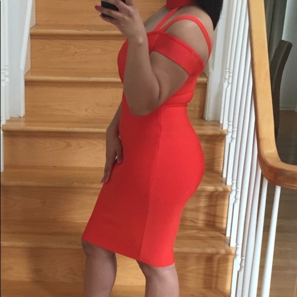 Miss Circle bandage dress, size L, worn once